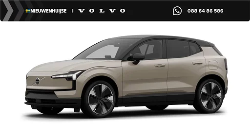 Volvo EX30 Single moteur Extended Range Plus Europa 69 kWh | Elektrisch Verstelbare Voorstoelen | Stuur-/Stoelverwarming | 20" | Adaptieve Régulateur de vitesse | BLIS | Getint Glas |