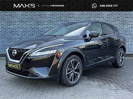 Nissan Qashqai 1.3 MHEV 158 X-Tronic N-Style | trailer coupling | 360 Graden camera | cruise control Adaptief | LED Koplampen | Lichtmetalen rims 18 inch | Keyless Entry | navigatie | Apple Carplay | Android Auto