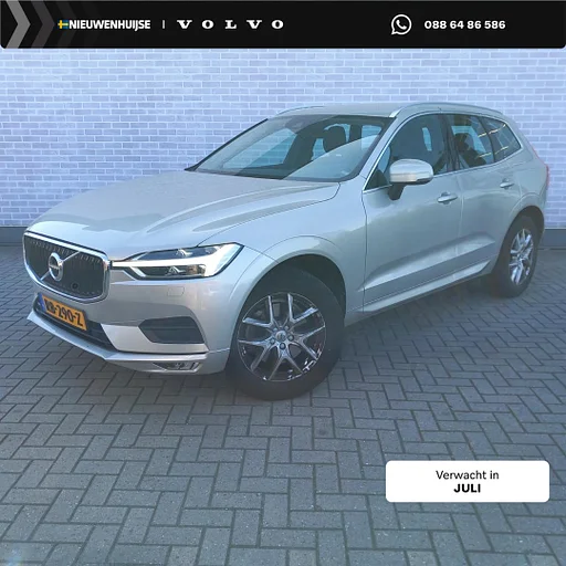 Volvo XC60 2.0 T5 AWD Momentum | navigatie | Apple Carplay | Android Auto | Keyless Entry | Elektrische Achterklep | Lederen Bekleding | sedili riscaldati | LED Koplampen Adaptief