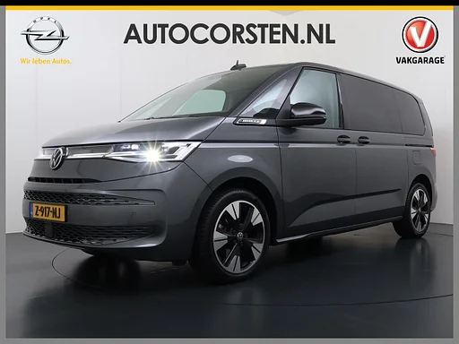 Volkswagen Other Bulli 218PK eHybrid AUT-6 panorama dach Navi 3-Zone Ecc Tempomat kamera AHK Apple Carplay Android Pdc sitzheizung Life Business 2+2+2 Premium Zitopstelling Keyless Lmv 19" Easy Open Pack Privacy Glas Elek.Achterklep Led Origineel Nederlandse Bus Dealeronderhouden 1.600kg trekvermogen