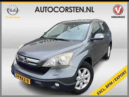 Honda CR-V 2.0i Elegance vontatóautó fényképezőgép Ecc Navi CruiseControl Regensensor Autom.Verlichting Isofix fűtött ülések Mistlampen Elek.Ramen/Spiegels LM-velgen kereskedője karbantartás