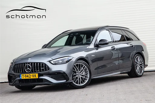 Mercedes-Benz C 43 AMG Estate 4MATIC Burmester, Distronic, Nappa Leder, Pano, Achterasbesturing, 408pk