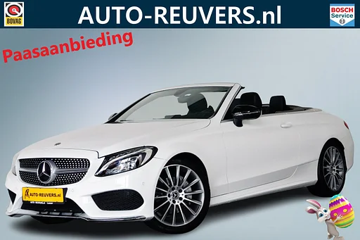 Mercedes-Benz C 200 Cabrio AMG Line / Leder / LED / macchina fotografica / auto da rimorchio / Memory seats