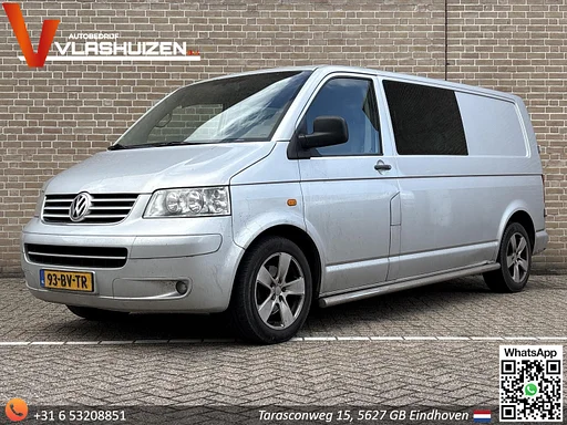 Volkswagen Transporter 2.5 TDI 340 Comfortline Dubbel Cabine | € 4.450,- MARGE! | Cruise | Airco |