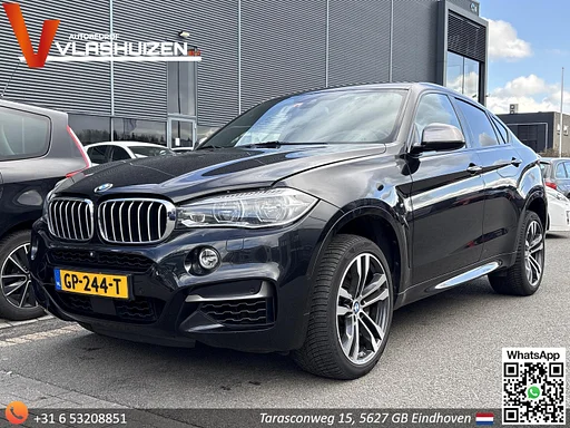 BMW X6 M50 M50d | Dakota Leder | Pano | air conditioning | Cruise | Navi | camera | Stoel/Stuurverwarming |