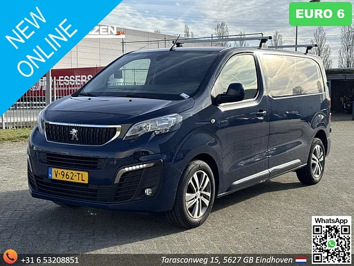 Peugeot Expert 231S 2.0 BlueHDI 120 Premium Pack | € 5.950,- NETTO! | Euro 6 | Bijrijdersbank | Leder | Airco | Cruise | Navi |