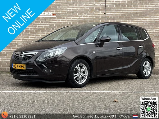 Opel Zafira Tourer 1.4 Cosmo 7 Persoons | Pano | Leder | Stoel/Stuurverwarming | Climate | Cruise | Navi | PDC | Trekhaak |
