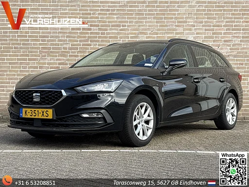 Seat Leon | € 8.900,- NETTO! | Carplay/Android | Navi | Climate| Cruise | trailer coupling Sportstourer 1.0 TSI Reference