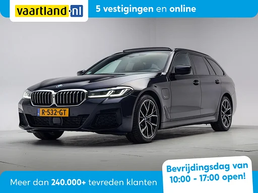BMW 520 5-serie 520e M Sport Shadow [ Pano Leder Live-cockpit prof. Stuur-&stoelverwarming ]