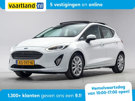 Ford Fiesta 1.0 EcoBoost 100pk Titanium 5 doors [ Panorama air conditioning camera ]