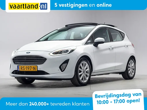 Ford Fiesta 1.0 EcoBoost 100pk Titanium 5 doors [ Panorama aria condizionata macchina fotografica ]