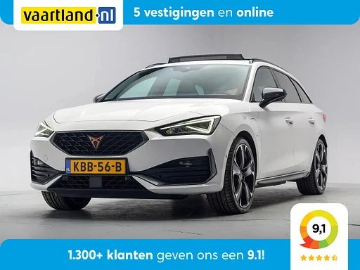 Cupra Leon Sportstourer 1.4 e-Hybrid 245pk VZ Performance [ Panorama Kuipstoelen Virtual Memory ]