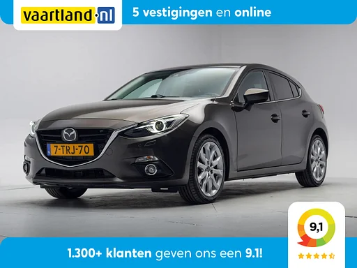 Mazda 3 2.0 HP GT-M [ climatisation Navi Cruise climatisation Leder sièges chauffants ]