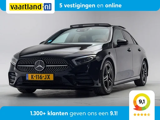 Mercedes-Benz A 180 AMG Night Aut. [ Panorama Sfeer Widescreen Navi camera ]