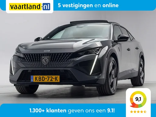 Peugeot 408 1.6 HYbrid GT Line 181 Aut. [ panorama roof Focal 360°Cam Adapt.cruise ]