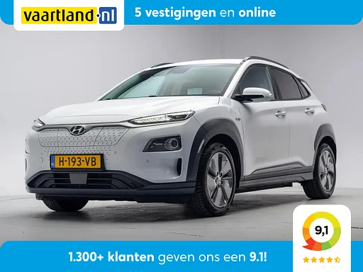 Hyundai Kona EV Premium 64 kWh 3 fase [ Leder LED Navi ]