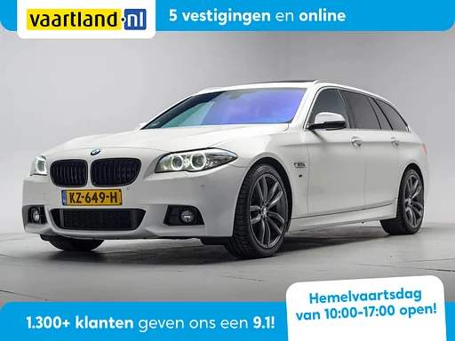 BMW 520 5-serie TOURING 520i M-Sport High Executive Aut. [ Pano Leder Navi.prof Stoelverwarming ]