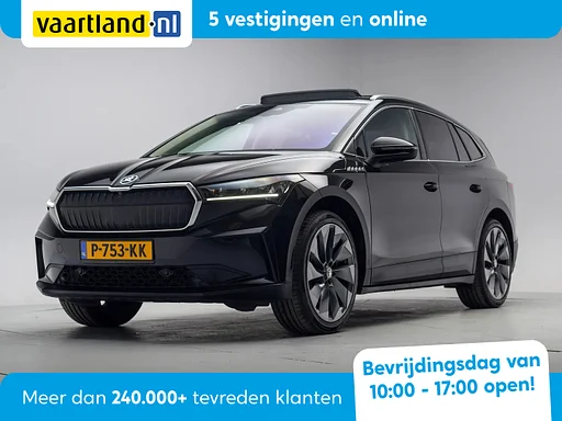 Skoda Enyaq iV 80 Comfort 3-fase [ Panorama Leder carro de reboque LED ]