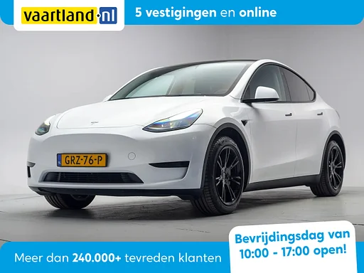 Tesla Model Y RWD 58 kWh [ panorama roof trailer coupling Lederen bekleding ]