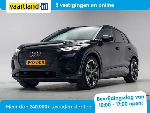 Audi Q4 e-tron 50 Quattro 300pk Launch Edition Advanced [ Navi trailer coupling Apple / Android camera air conditioning ]