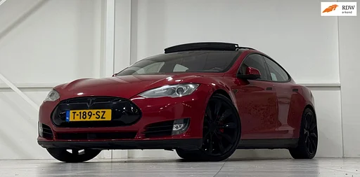 Tesla Model S 90D Performance 735pk SOH 86% Schuif/kanteldak 21"LM jantes Mooi!