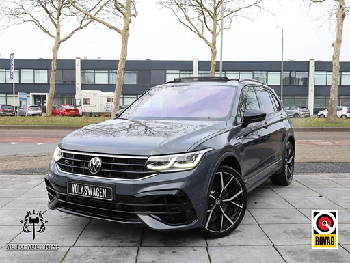Volkswagen Tiguan R 2.0 TSI 4Motion 320PK | Akrapovic | Panodak | full leather | Harman/Kardon | 360° | Keyless | Memory | IQ Light Matrix | 21"Inch |