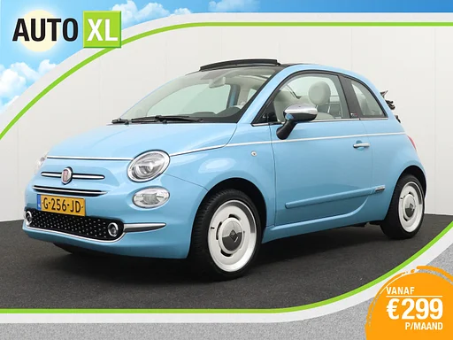 Fiat 500C Cabrio 85 PK Turbo Spiaggina 58 Digi.Dash Carplay Park.Sens