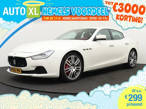 Maserati Ghibli 3.0 V6 275 PK Aut. Leder Sportstoelen 18'LMV Xenon