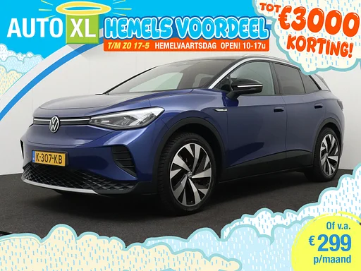 Volkswagen ID.4 First 77 kWh Afn.Trekhaak 20'LMV Half-Leder appareil photo Stoelverw