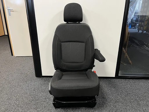 bijrijders stoel Renault Trafic Opel Vivaro Passagiersstoel Comforstoel Stoel Stoelen Lendesteun Armsteun Passagierstoel Bijrijderstoel Bestuurderstoe