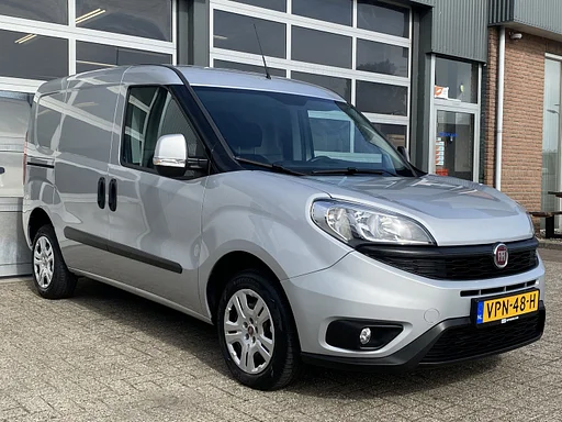 Fiat Doblò Cargo 1.3 MJ L1H1 SX Btw en Bpm vrij Airco Cruise controle Navigatie Tussenschot Parkeerhulp achter 1e eigenaar Ex overheid Euro 5 Marge