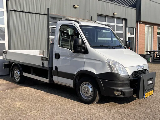 Iveco Daily 35S14G 345 CNG Aardgas ( natural Gas ) benzine Pick-up Open laadbak Cruise controle Trekhaak 3500kg 3-Persoons 1e eigenaar Ex gemeente Btw en bpm vrij voor particulier gebruik!!