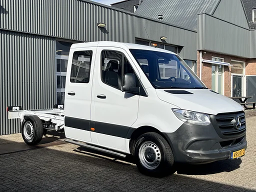 Mercedes-Benz Sprinter 311 1.9 CDI L2 DC 366 Wielbasis Airco Cruise controle Trekhaak 2000kg trekgewicht Telefoonverbinding 1e eigenaar Pick-up Euro 6 6-Persoons