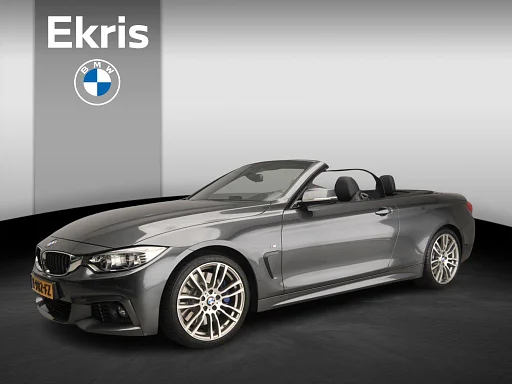 BMW 440 4 Serie Cabrio 440i | M-Sportpakket | LED | Leder | HUD | sedili riscaldati | Elektr. zetels | Keyles go | Alu 19 inch