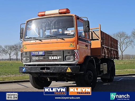DAF 1500 TURBO 4X2 13.7T TIPPER