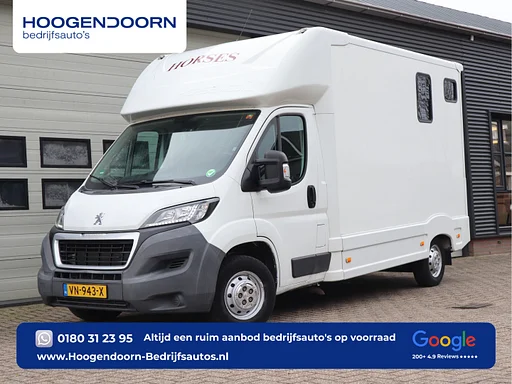 Peugeot Boxer 335 2.2 HDI 131pk Paardenwagen - Cruise - Trekhaak - Airco
