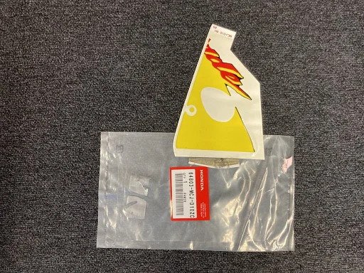 Fireblade cbr954RR bj 2003 sticker zijpaneel rechts nieuw