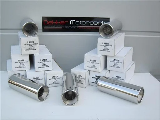 Laser Uitlaat Demper # 100mm Aansluiting # Splinter Nieuw!