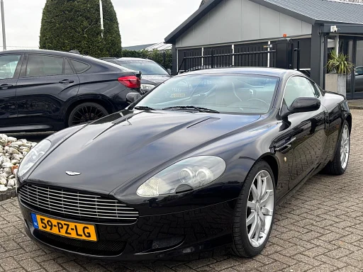 Aston Martin DB9 5.9 V12 458PK Touchtronic 2005 Zwart NL auto