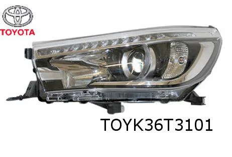Toyota Hi-Lux Koplamp Links (met LED dagrijlicht) Origineel! 811500K730