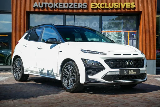 Hyundai Kona 1.6 T-GDI N-Line Camera Stoelvent. Stuurverw DAB+ Navigatie Keyless 200pk! N Line