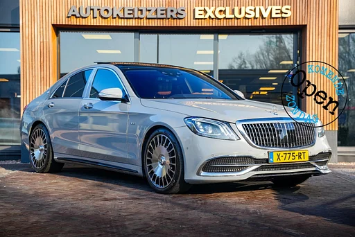 Mercedes-Benz S 500 4Matic Lang Edition 1 Maybach pakket stoelmassage stoelverwarming stoelventilatie adaptieve cruisecontrol