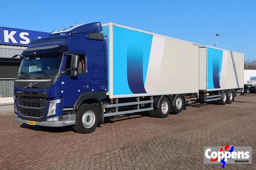 Volvo FM 420 6x2 Bak + Dhollandia klep 1500 kg + Aanhanger 94-WS-TS