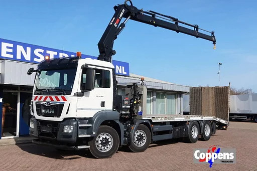 MAN TGS 35.360 8x2 Oprijvrachtwagen + Hiab 228 E3