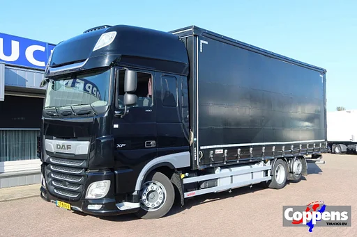 DAF XF 480 6X2 schuifzeil + schuifdak, Voorbereiding les auto