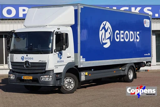 Mercedes-Benz Atego 1218 Bakwagen + Laadklep DHollandia 1500kg