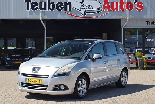 Peugeot 5008 1.6 THP ST 7p. Tetto Pano Cruise Control, 7 posti, auto da rimorchio Lichtmetalen wielen