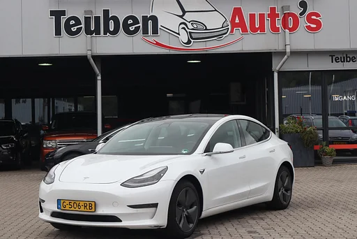 Tesla Model 3 90% SOH, (€15.690,- Super Angebot!), Autopilot computer 3.0 , kamera panorama dach Lederen interieur Long Range AWD 75 kWh