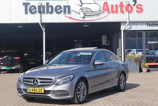 Mercedes-Benz C 180 Prestige Schuif- kanteldak, Cruise Control, navigatie, Lichtmetalen wielen. sedili riscaldati