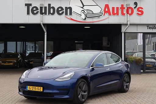 Tesla Model 3 86,7% SOH, AHK Autopilot computer 2.5, 360 kamera Elektrische ramen, Lederen interieur Standard RWD Plus 60 kWh